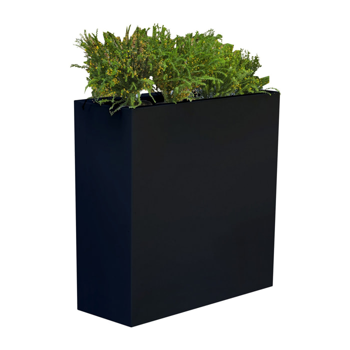 TOMASUCCI Vaso per esterno / interno “JARNO” BLACK - NEW GARDEN Nero