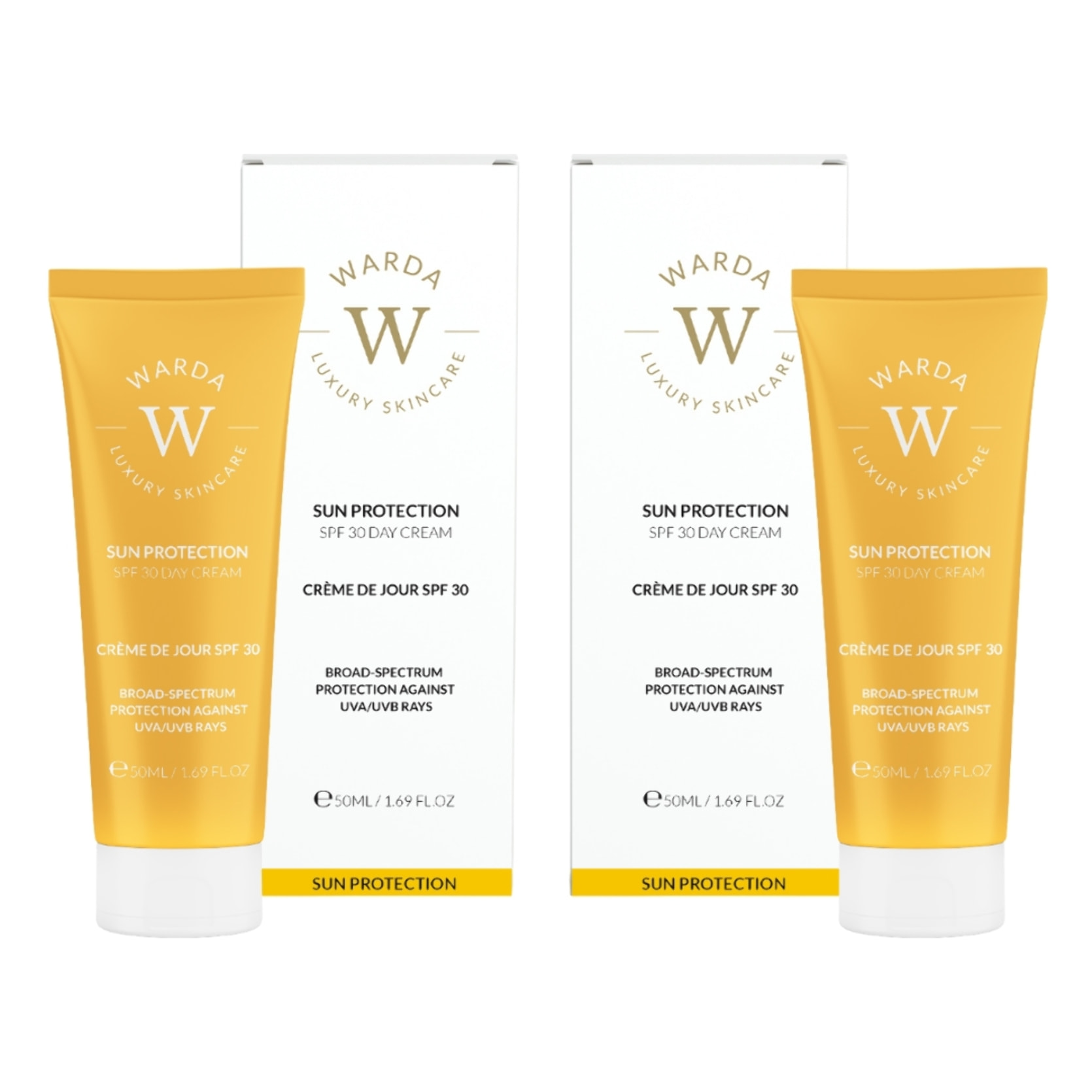 Dúo de crema de día con protección solar SPF 30