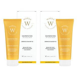 Dúo de crema de día con protección solar SPF 30