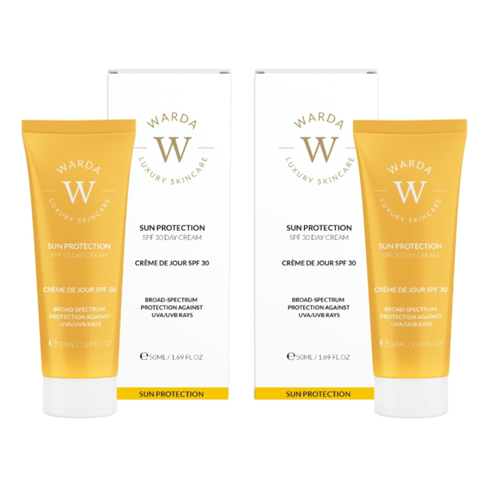 Dúo de crema de día con protección solar SPF 30