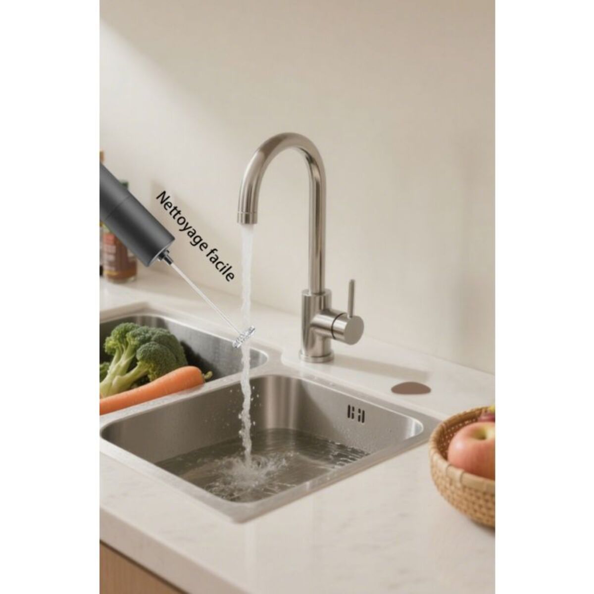 Mousseur à lait ESSENTIELB en inox