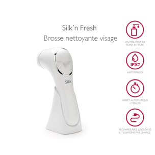 Fresh brosse visage avec disibution de soins intégré Silk'n FR1PEU001