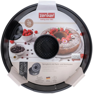 Moule à manqué et à savarin double fond 28 cm Zenker PerfectBack+