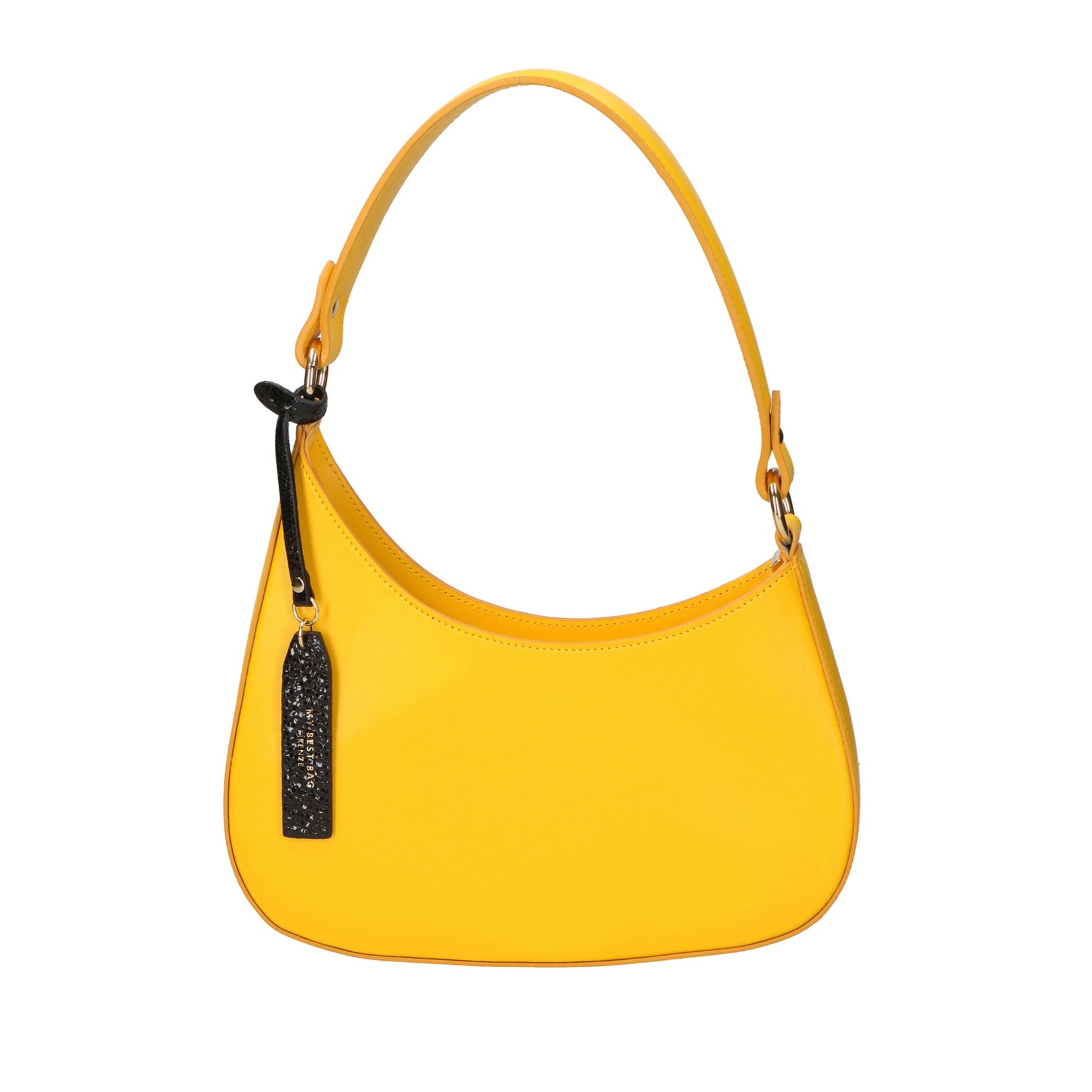 Borsa a spalla da donna - Modello False - Vera pelle - 22.0 x 32.0 x 6.5 cm
