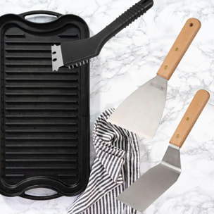 Ensemble 3 ustensiles professionnels pour plancha FM Professional