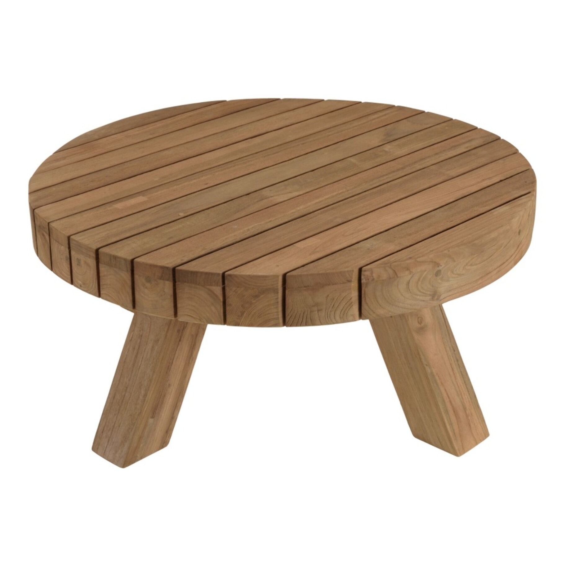 VALERIA - Ensemble de jardin en bois de teck recyclé rotin 2 pers.