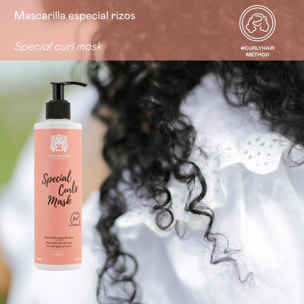 Valquer Mascarilla especial rizos Método Curly Girl- 1000 ml