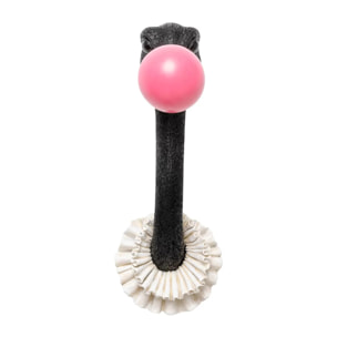 Déco murale autruche chewing-gum 41cm Kare Design