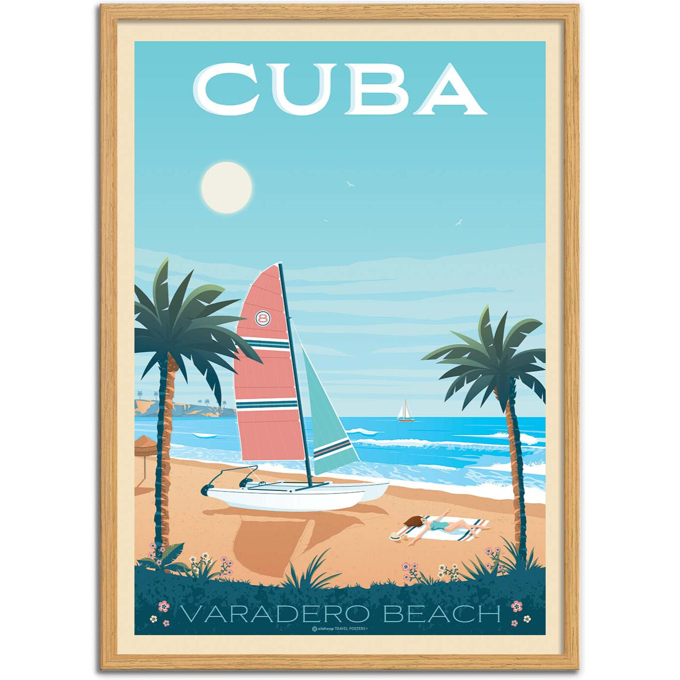 Affiche - Cuba - Olahoop Travel Posters