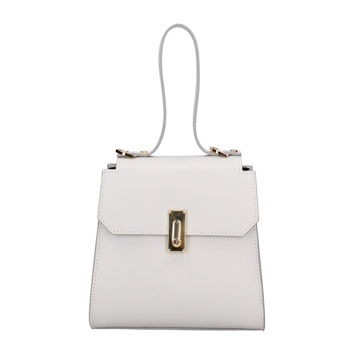Borsa a mano da donna - Modello False - 100% pelle - 20.0 x 18.0 x 10.0 cm