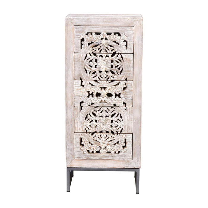 Sifonier - madera de mango - 106x45x35cm