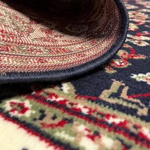 Tapis oriental tissé motif ancestral SILO