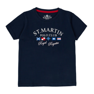 T-shirt con stampa logo