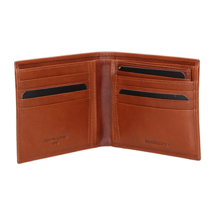 Portafoglio uomo in vera pelle - Modello Silvano Pro - Casual - 11.5 x 9.0 x 2.0 cm
