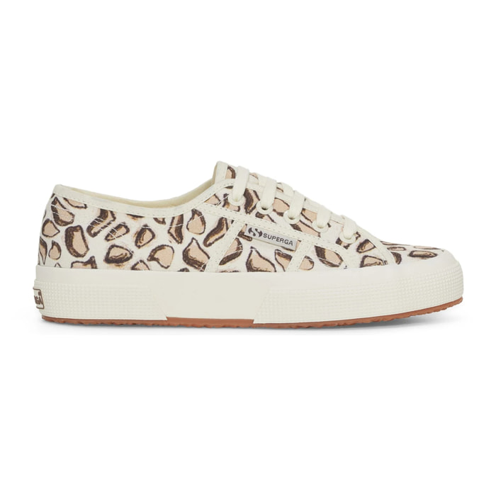 Le Superga Uomo Donna Beige 2750 GIRAFFA PRINT