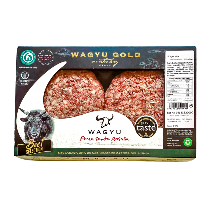 Hachés de Wagyu*** - 2x200g - Espagne - Finca Santa Rosalia - Grandiose