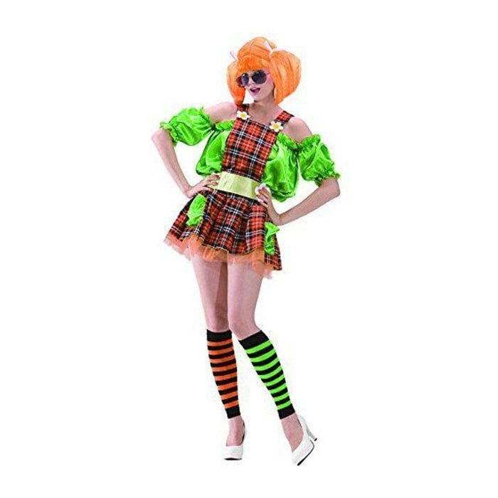 Costume Travestimento Carnevale Pel Di Carota Donna