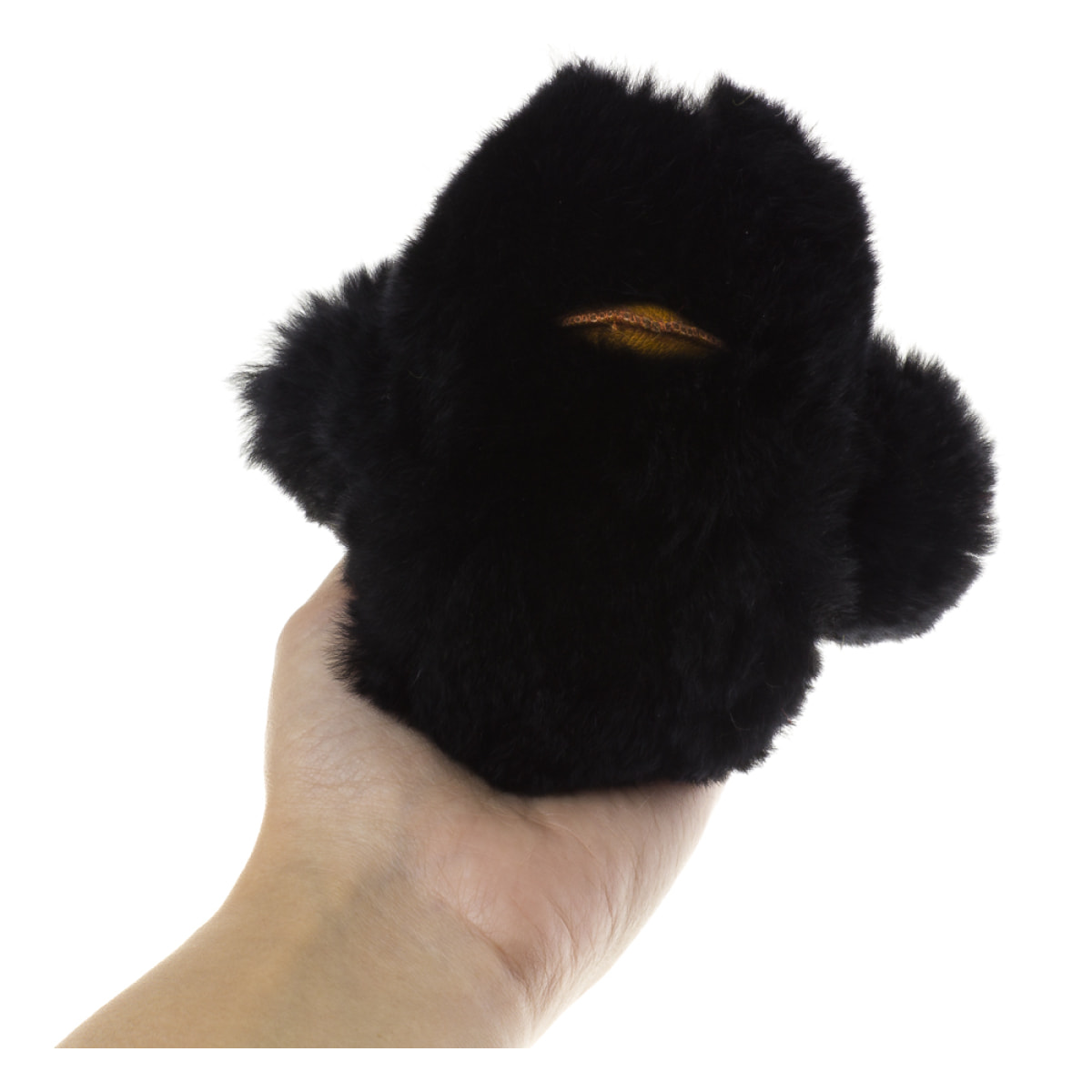 Scoglitti Portachiavi Donna.Pelle autentica Pelle di Coniglio Rex