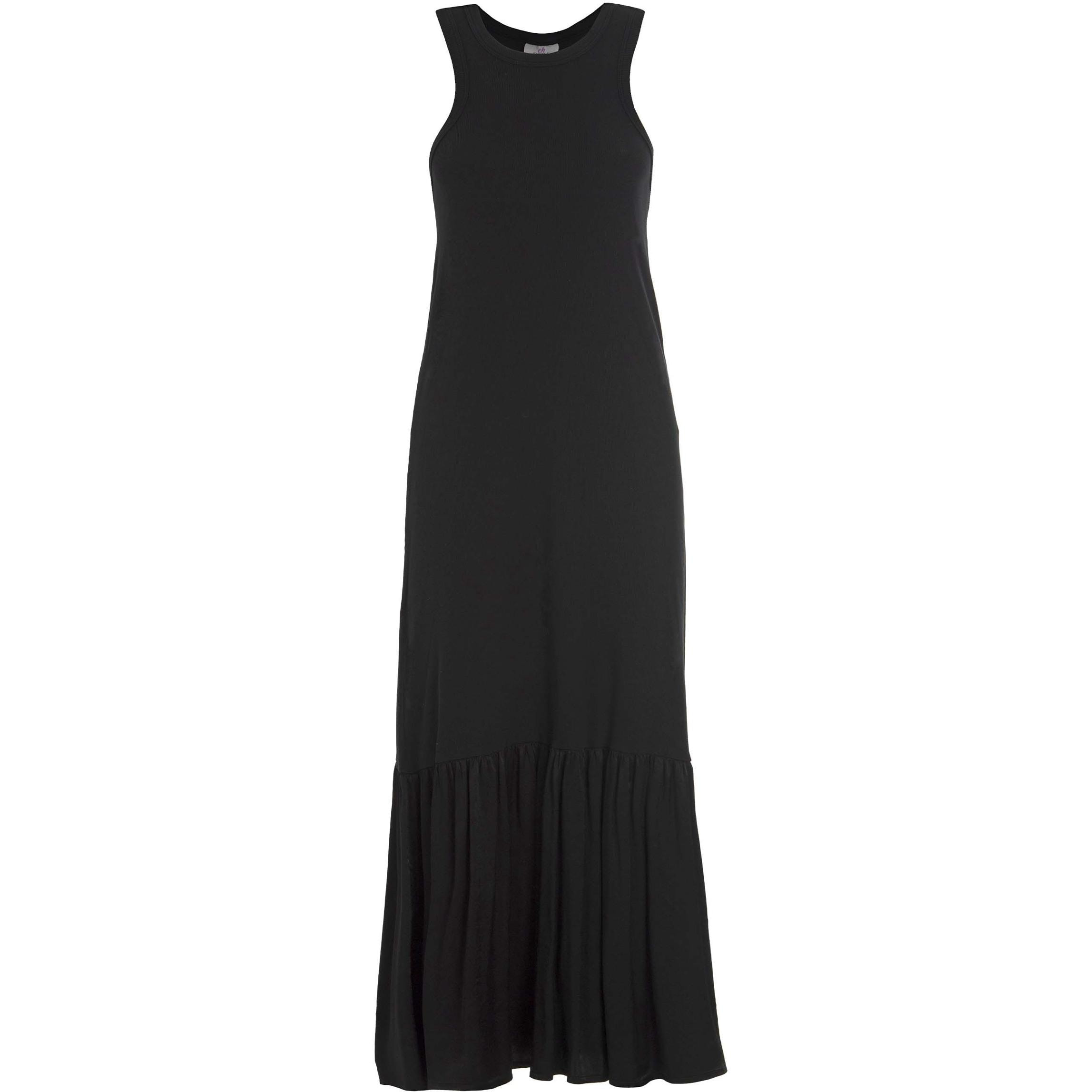 DEHA - Vestito lungo HALTER RIBBED DRESS in cotone per donna