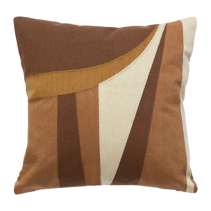 Coussin Hary marron 45x45cm