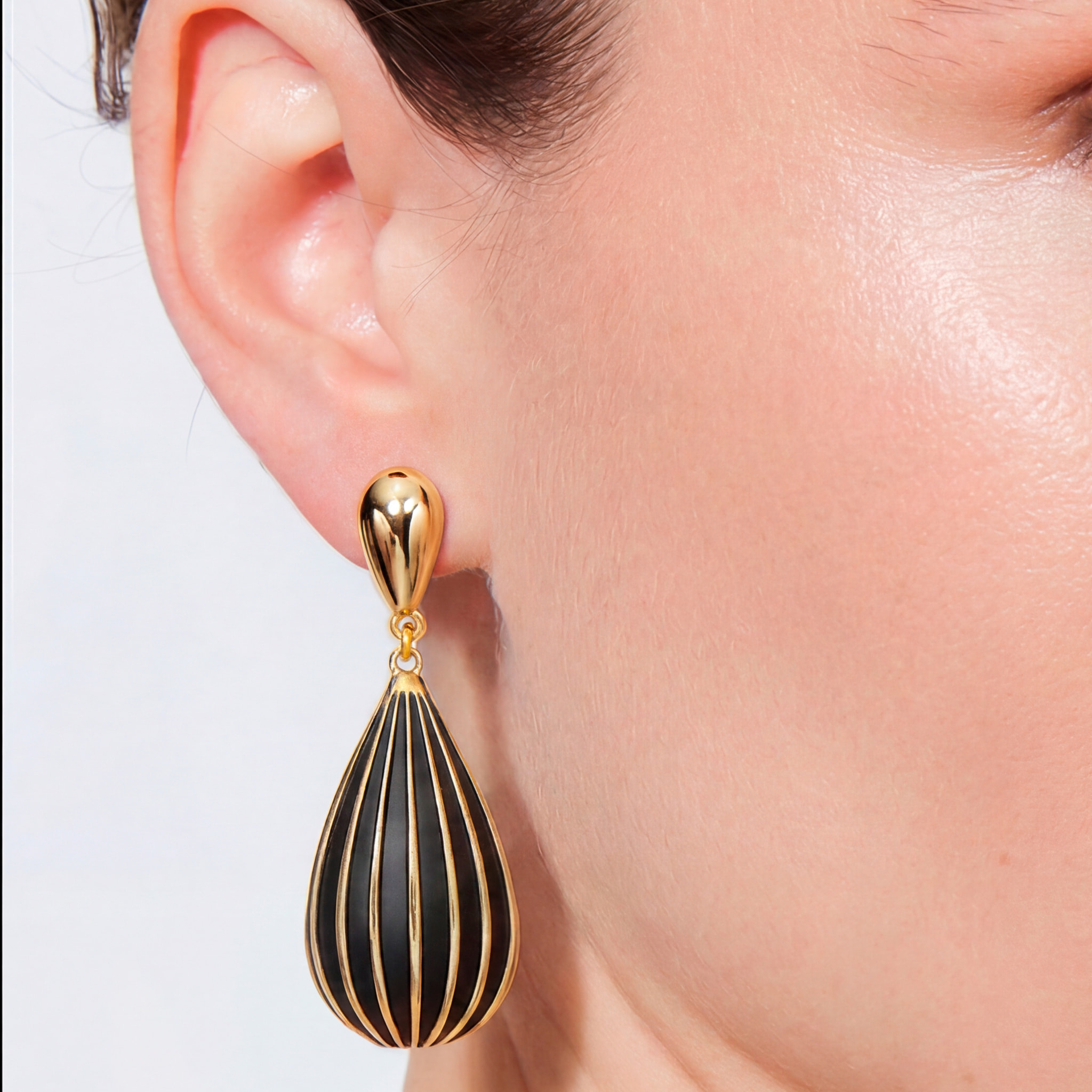 Pendientes Belin acabado oro amarillo 18k