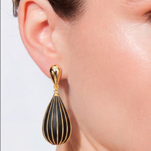 Pendientes Belin acabado oro amarillo 18k