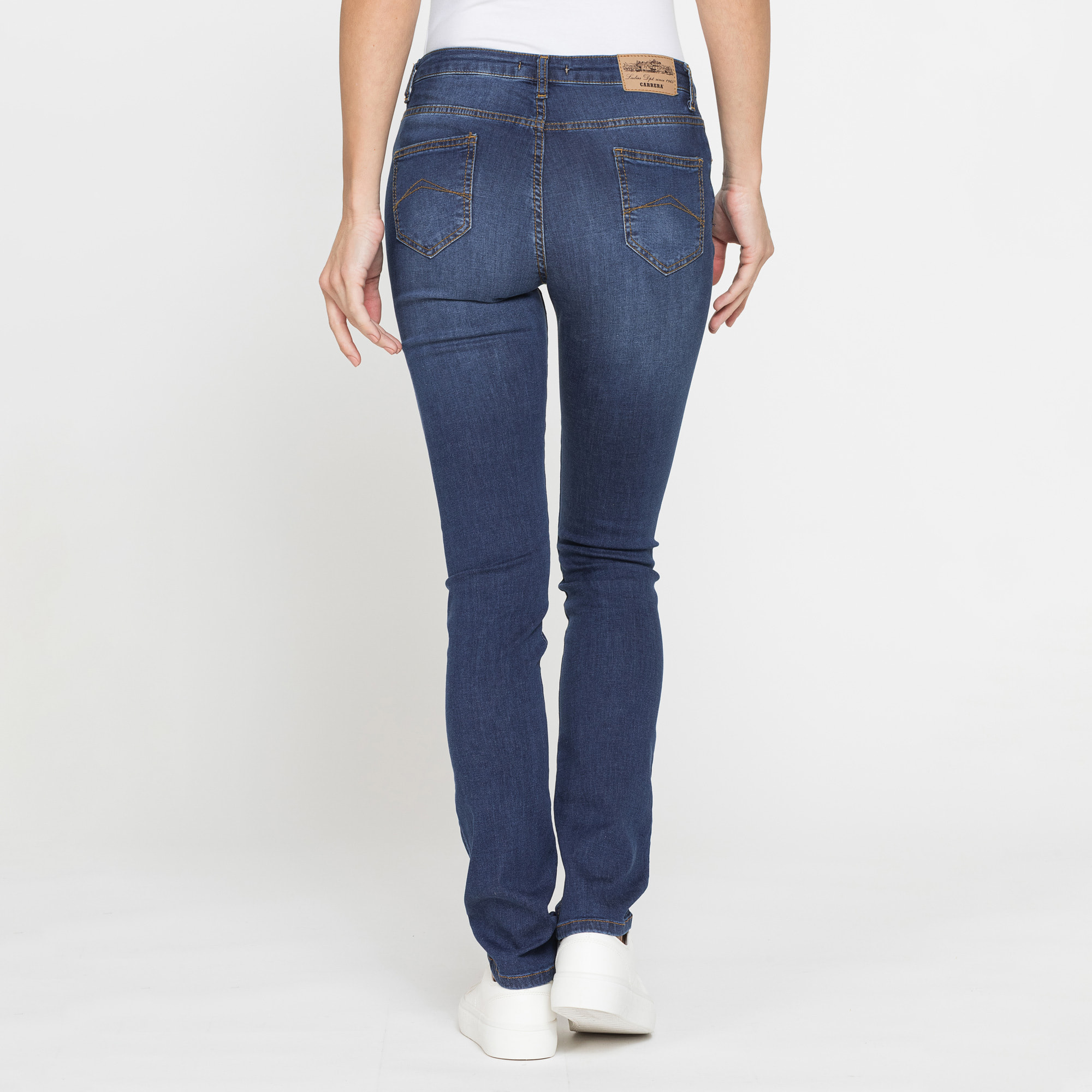 JEANS DONNA CINQUE TASCHE REGULAR FIT IN DENIM STRETCH 12,2oz