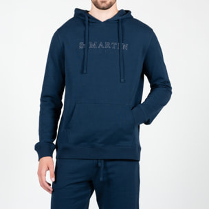 Felpa con cappuccio french terry