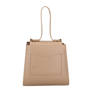 Borsa a mano da donna In Vera pelle Made in Italy 20x18x10 cm