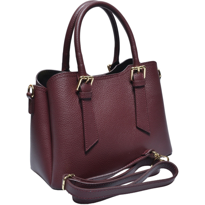 Tote Anna Luchini Bordeaux