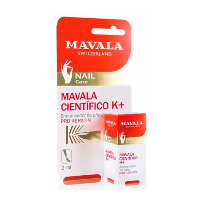 MAVALA - Scientifique K +  Trattamento Indurente Unghie Pro Keratin - Donna - 2 ML