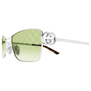 Gafas de Sol Gucci GG2045S-004 de Metal Mujer 58 mm