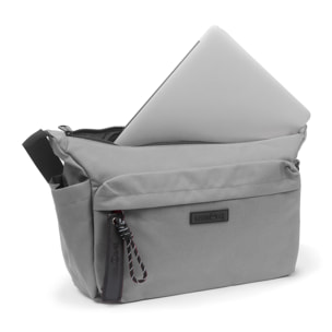 SHOULDER BAG ECO GRAY