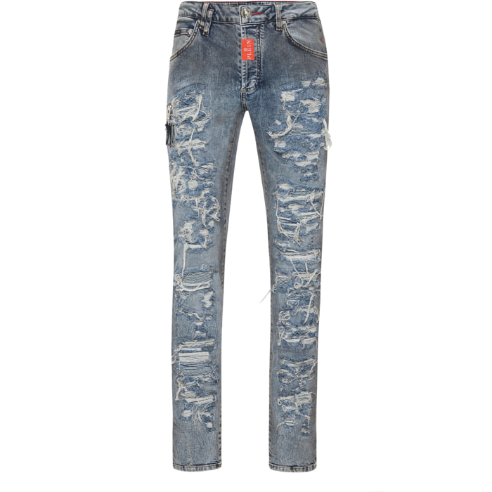 PHILIPP PLEIN Vaqueros Slim Fit HEXAGON
