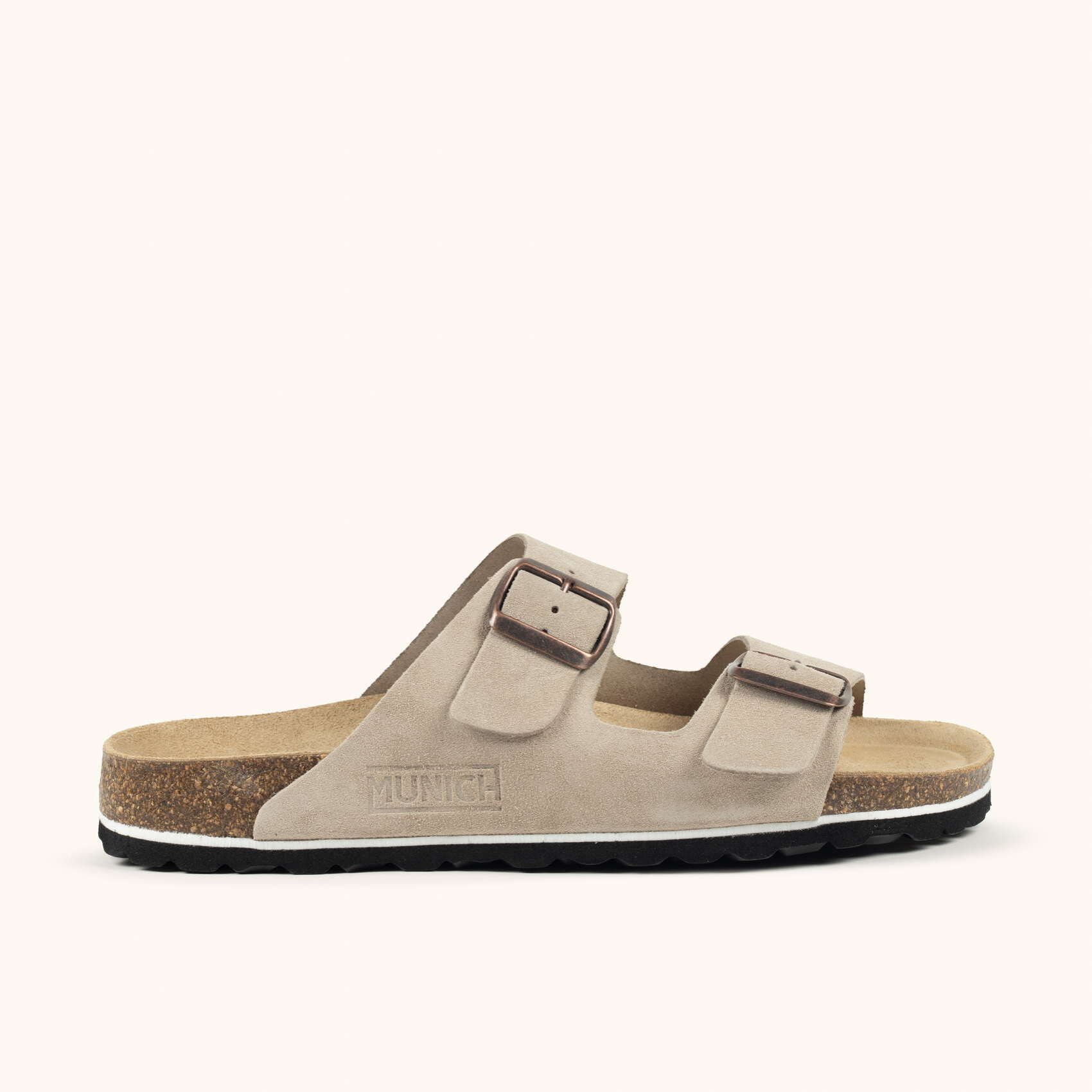 MUNICH SUNGAI 02 Sandalia Bio Unisex con Doble Hebilla Arena