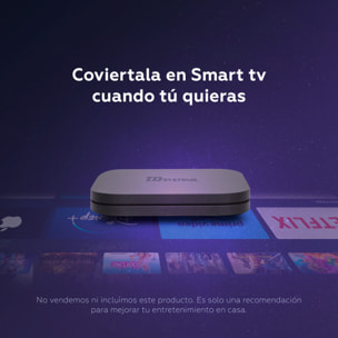 Televisor 32 Pulgadas HD, USB Grabador reproductor, Sintonizador digital DVB-T2/C/S2 - TD Systems PRIME32C19H