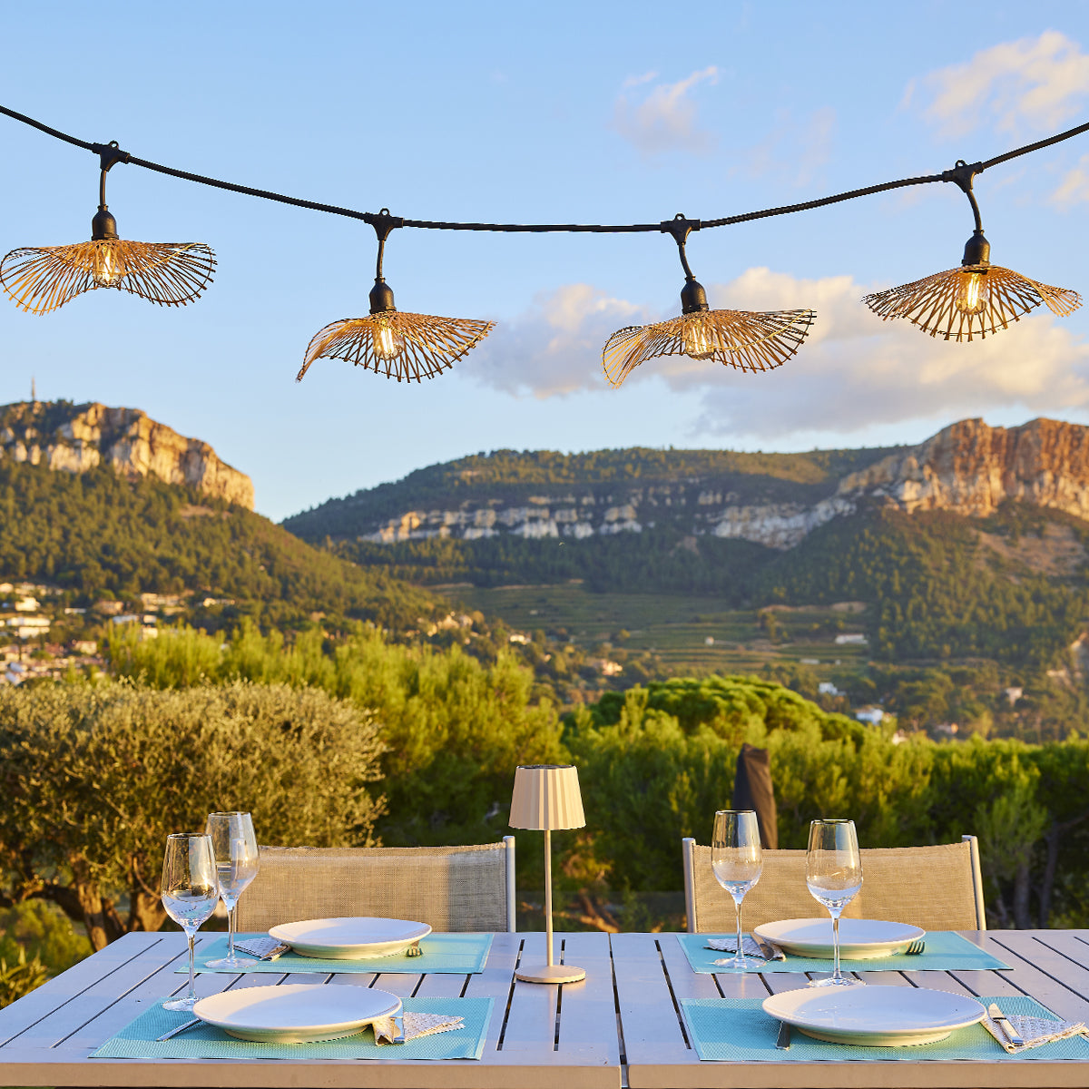 Guirlande connectable SERENITY 7xE27 6M