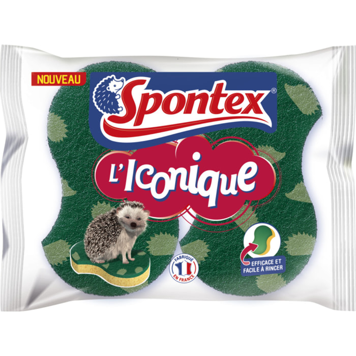 Spontex - 2 Eponges l'Iconique