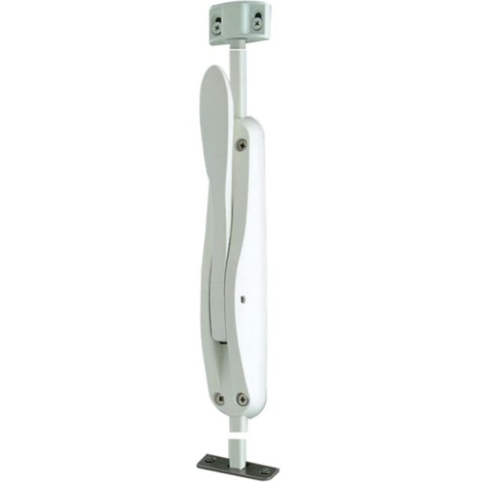 Crémone pompier Deesse LA CROISEE DS applique à levier blanc RAL 9016 B3 - DS6887-785