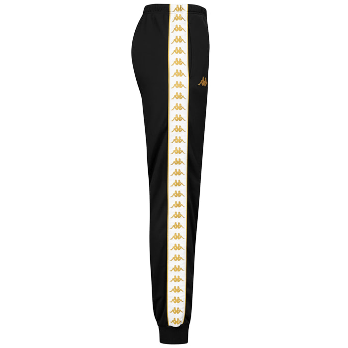 Kappa - Pantaloni Donna Nero - 222 Banda Wrastoria Slim