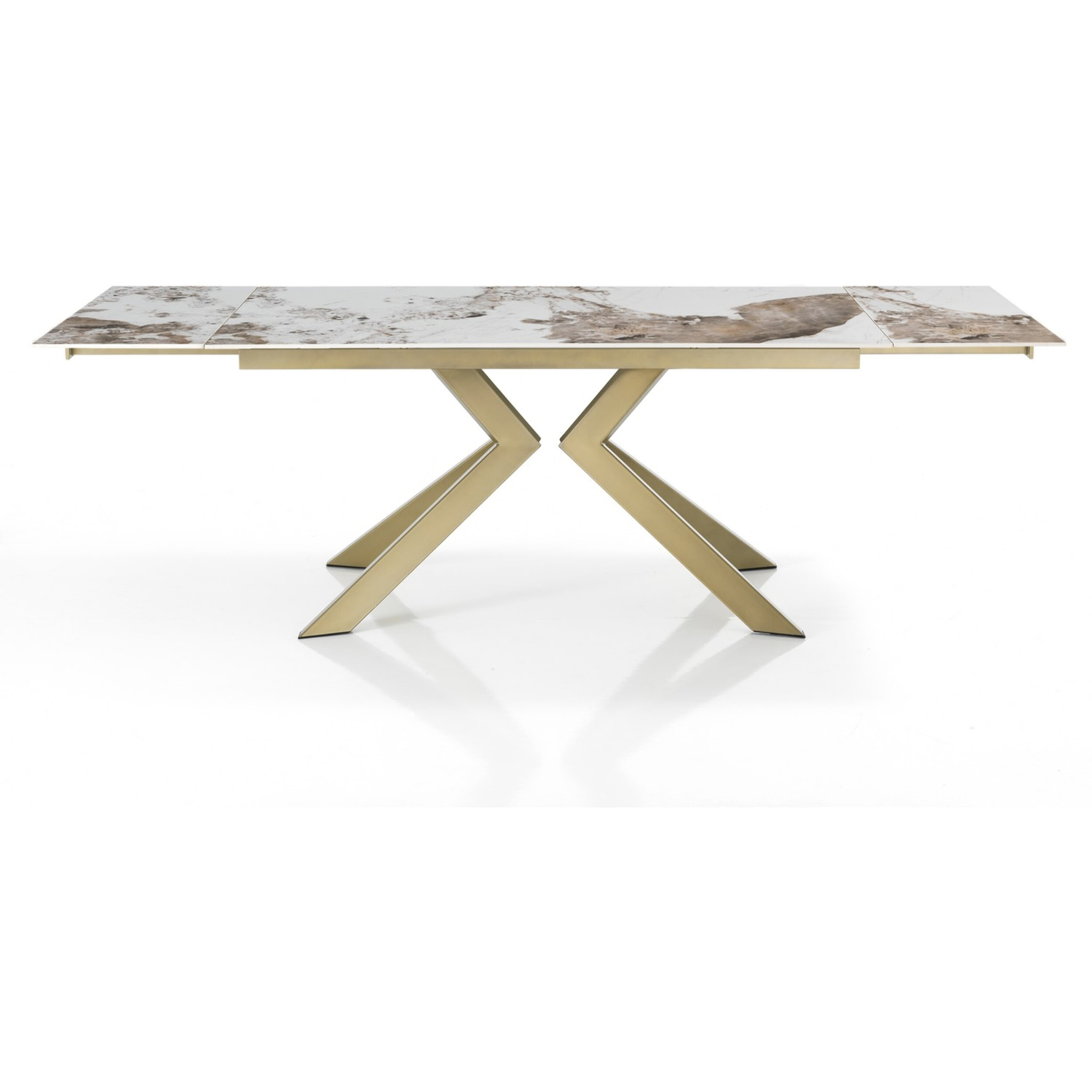 Oresteluchetta Tavolo allungabile BAKER ONICE GOLD