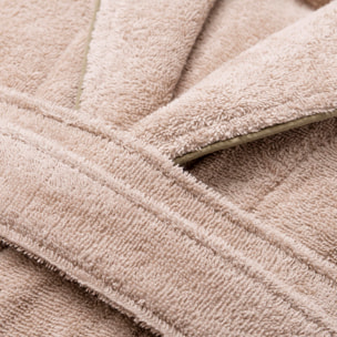 Albornoz s/m 100% algodón 360gsm beige scalpers home