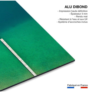 Tableau plage tropiques dans mon coeur Tableau alu Dibond