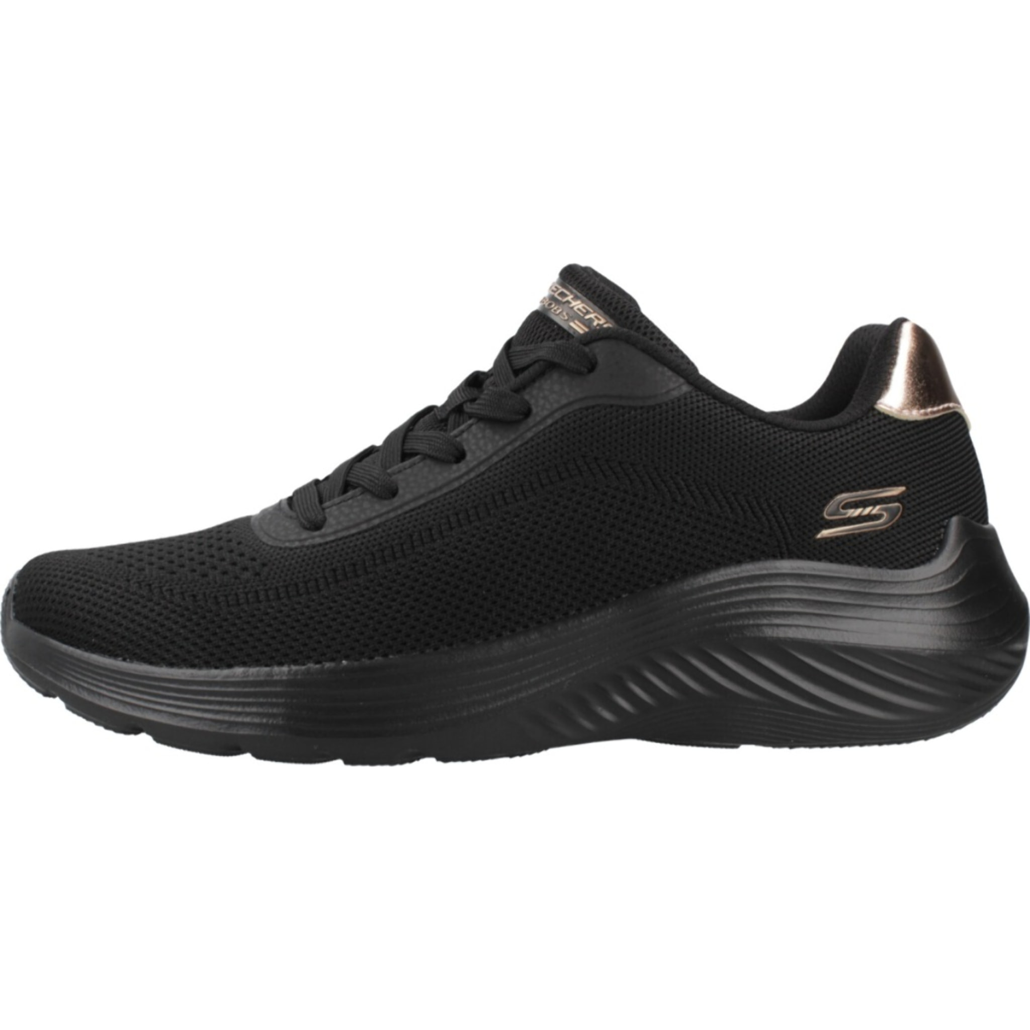 Sneakers De  Mujer Bobs Squad Waves Current Negro