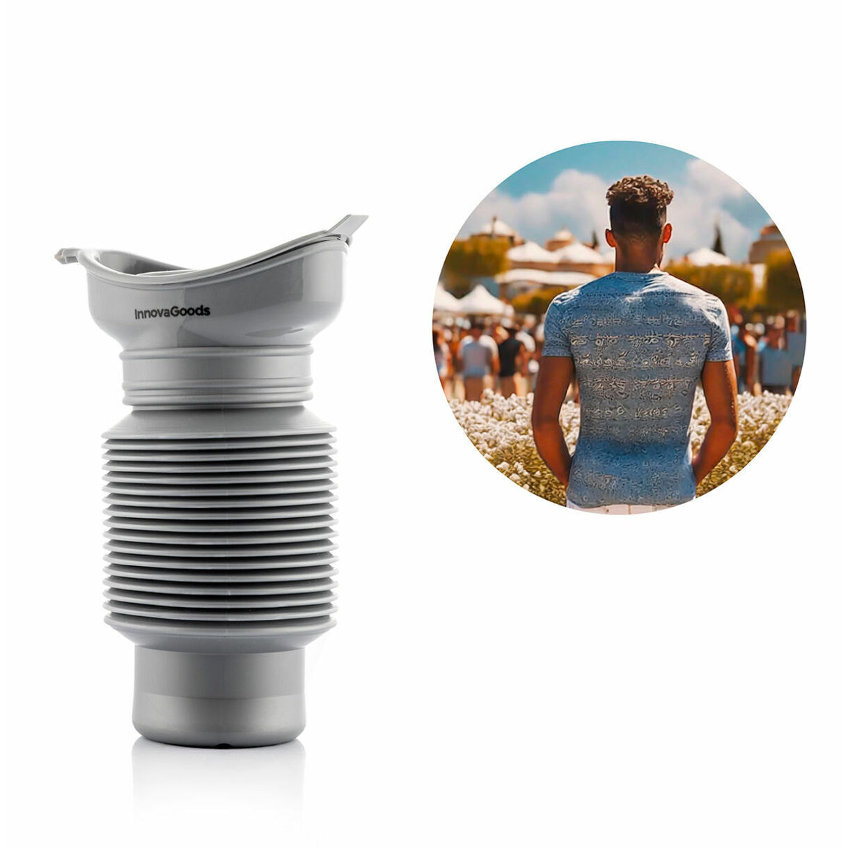 Urinario Portátil Plegable Easpee InnovaGoods