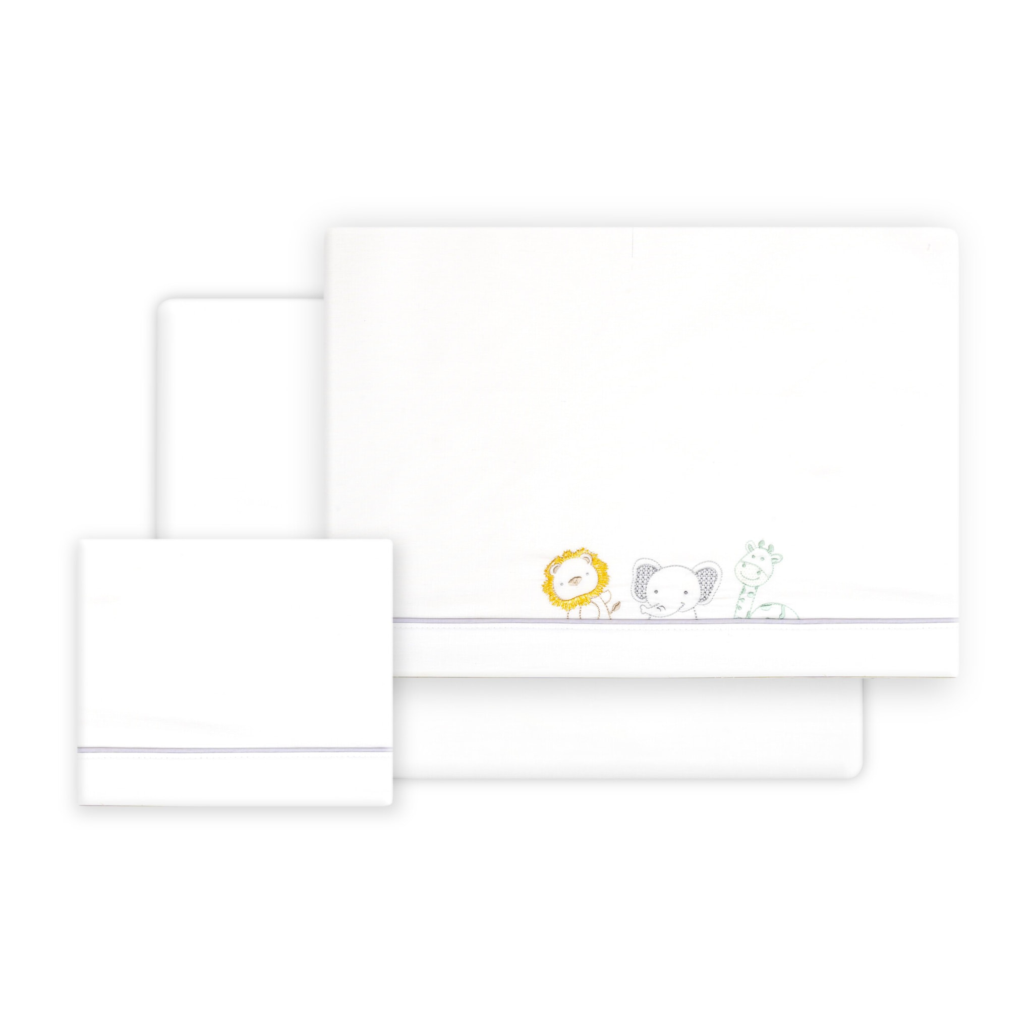 Triptico Cuna Selva + Broche Blanco