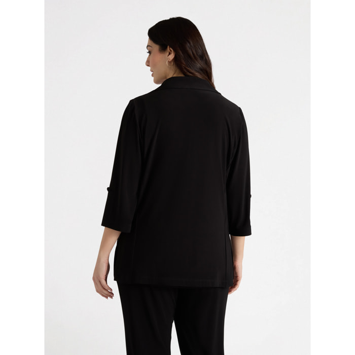 Fiorella Rubino - Blazer en tejido de punto - Negro