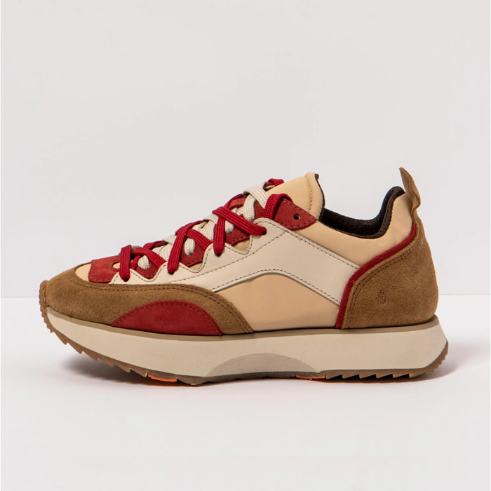 Zapatillas 1781 MULTI LEATHER CAMEL-BEIG/TURIN color Camel-beig