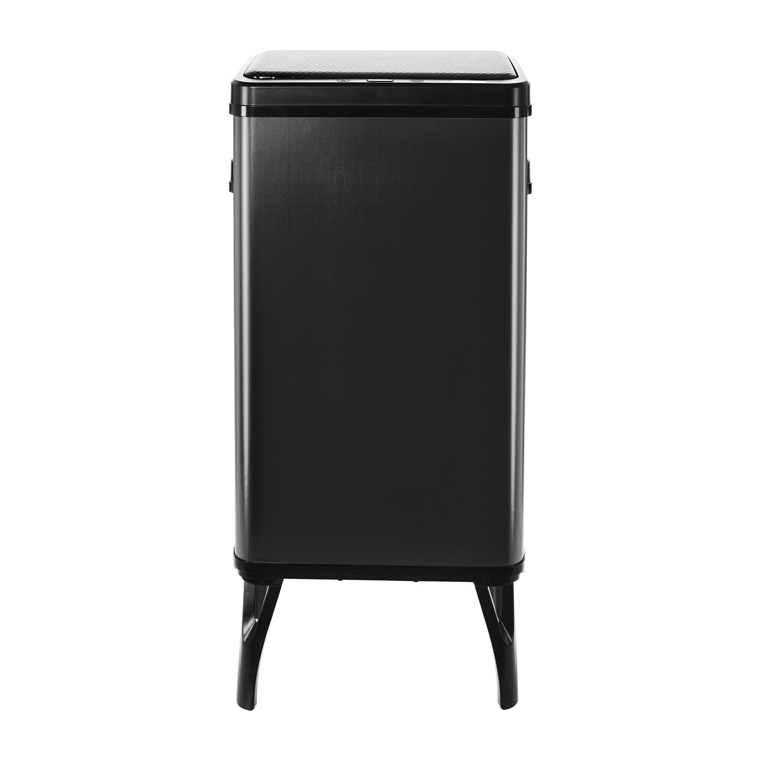 Well home - cubo de basura inteligente con apertura automática y contacto manual de 50l, 35,5x26x83,5cm color negro.