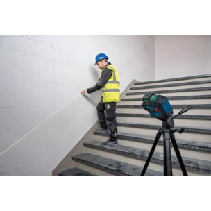 Laser lignes 3 plans GLL 80-33 G Professional + 1 Batterie BA 3.7V / 3.0 Ah XL - BOSCH - 601065501